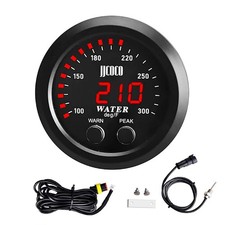 Universal 52mm Water Temperature Gauge with Alarm and 1/8 Npt Sensor Car Digi