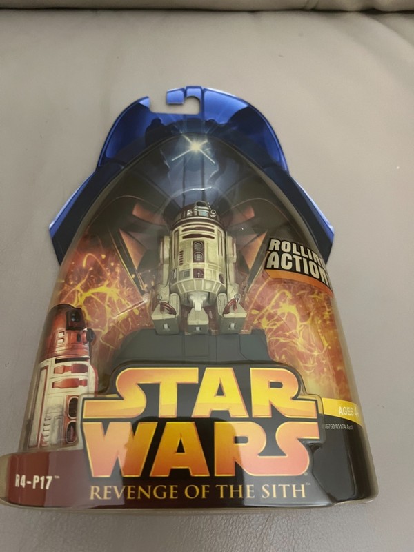 Star Wars Revenge Of The Sith R4-P17 w/Rolling Action! figure #64 Hasbro 2005