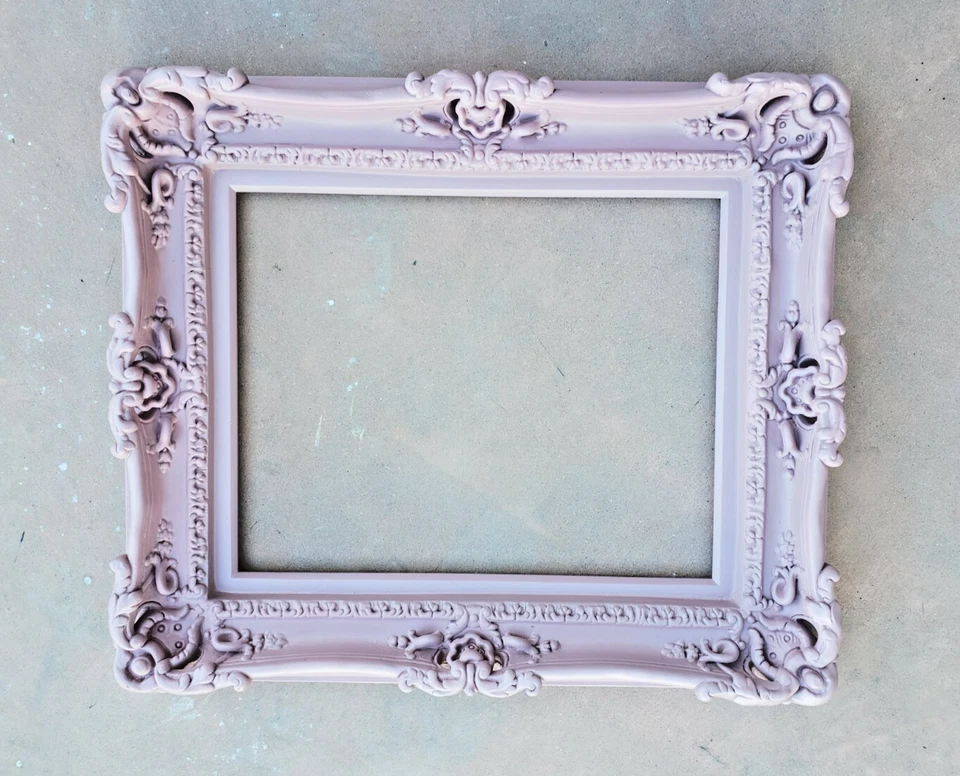 11x14 Pale Pink Picture Frame Classic Wall Ornate Baby Frames Art Canvas Prints - Image 2 of 4