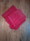 Vintage St Marys Dusty Rose 2 Bath & 1  Hand Towels Set  MCM USA — photo 2