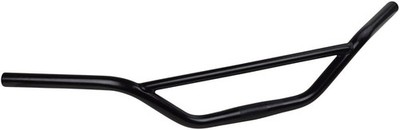Velo Orange Klunker Handlebar 45° Back 76mm Rise 24.4mm Clamp Blk Steel Cruiser