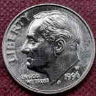 1996 W Roosevelt Dime 10c WEST POINT Issue BU UNC Brilliant Uncirculated  #94884