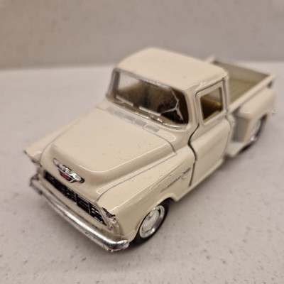 Kinsmart 1955 Chevy Stepside Pick-up Truck Qualität Druckguss Spielzeug super Zustand