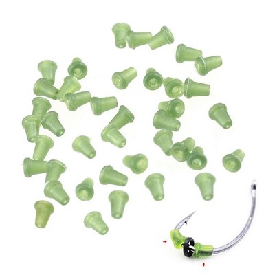20pcs Threaded Boilie Bait Screws 40pcs Fishing Hook Stop Hook Boilies NBHD