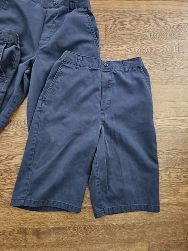 Lot of 3 Boys French Toast Navy Blue School Uniform Shorts Size 14 - Picture 4 of 8