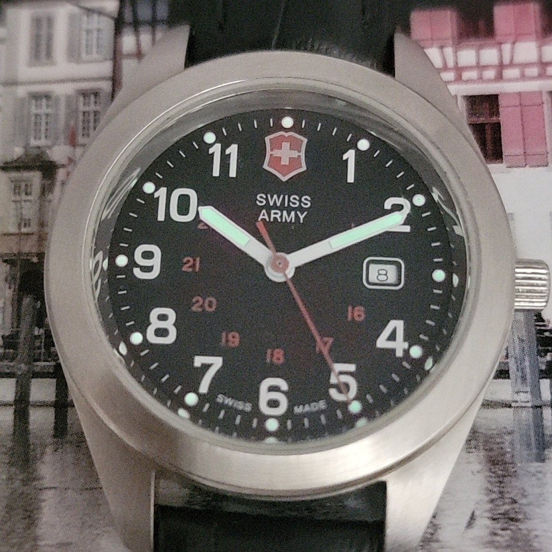 Swiss Army Victorinox 241084 New Band & Battery 34mm Fits Up To