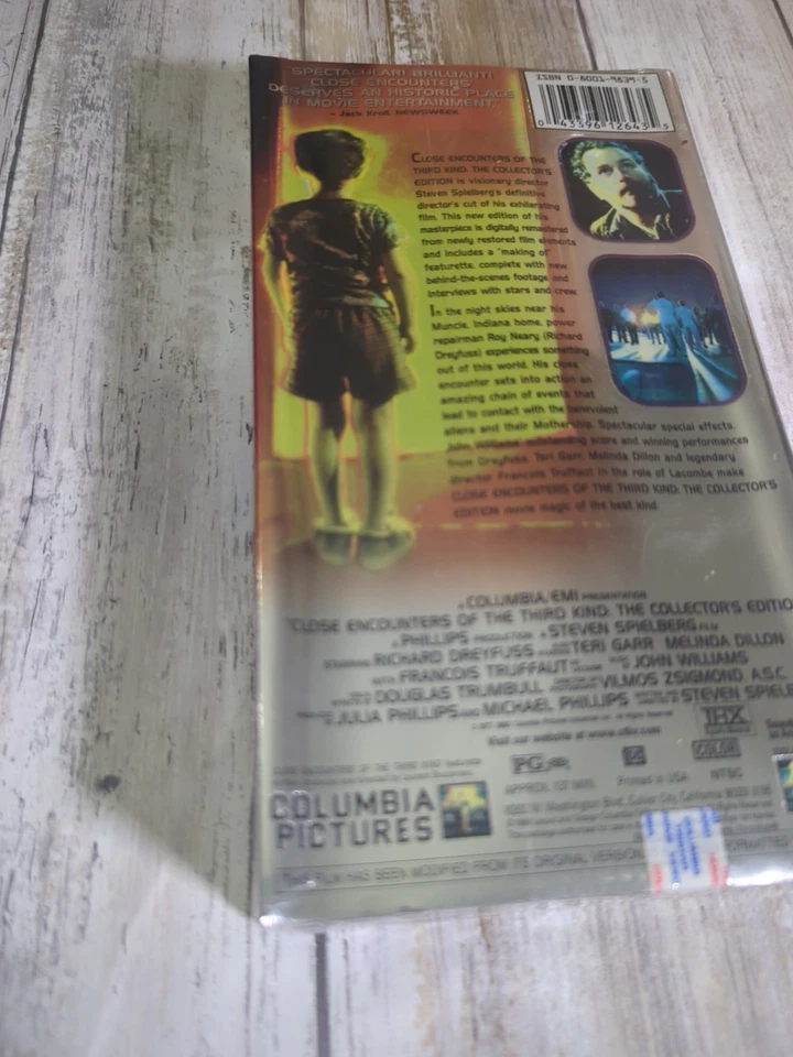 Close Encounters of the Third Kind - VHS Factory Sealed - Richard Dreyfuss - Image 4 of 4