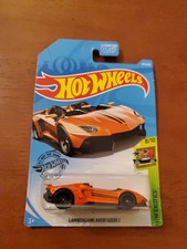Hot Wheels HW Exotics Lamborghini Aventador J 8/10 Orange