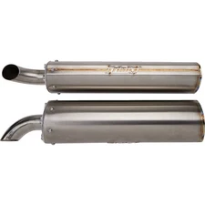 Trinity Racing Stainless Steel Exhaust System for Polaris TR-4174D-SS