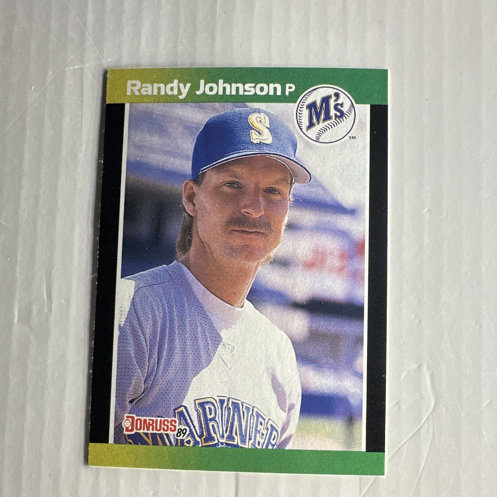 Donruss Baseball's Best 1989 Randy Johnson #80 Seattle Mariners MLB Card