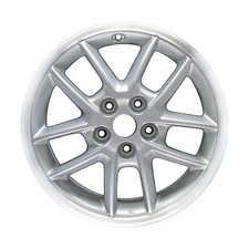 Refurbished 17x6.5 Flange Cut Flat Silver Wheel for 1997-2005 Mitsubishi Eclipse