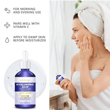 Hyaluronic Acid Anti-aging Serum To Treat Face - 100 Pure Medical Formula - 2oz