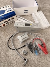 HALO BOLT AIR AC 55500 PORTABLE JUMP STARTER 100PSI AIR COMPRESSOR - Pearl Gray
