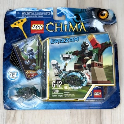 LEGO Legends of Chima: GRIZZAM Tower Target 96pcs 70110 *Package Wear* NIP NEW