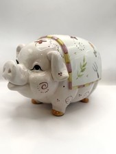 1980 Vintage Lefton  Piggy Bank No. 17587  with red sticker 