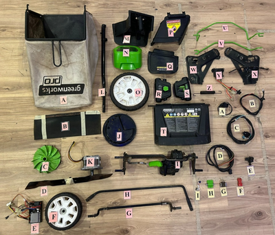 Replacement Parts for Greenworks 80v 21