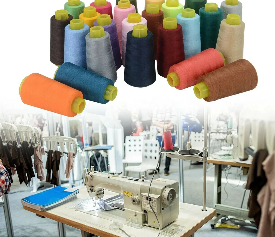 Lot 2,3, 4 Spools Quality Sewing Thread Polyester Machine Multi Colors - Image 2 of 2
