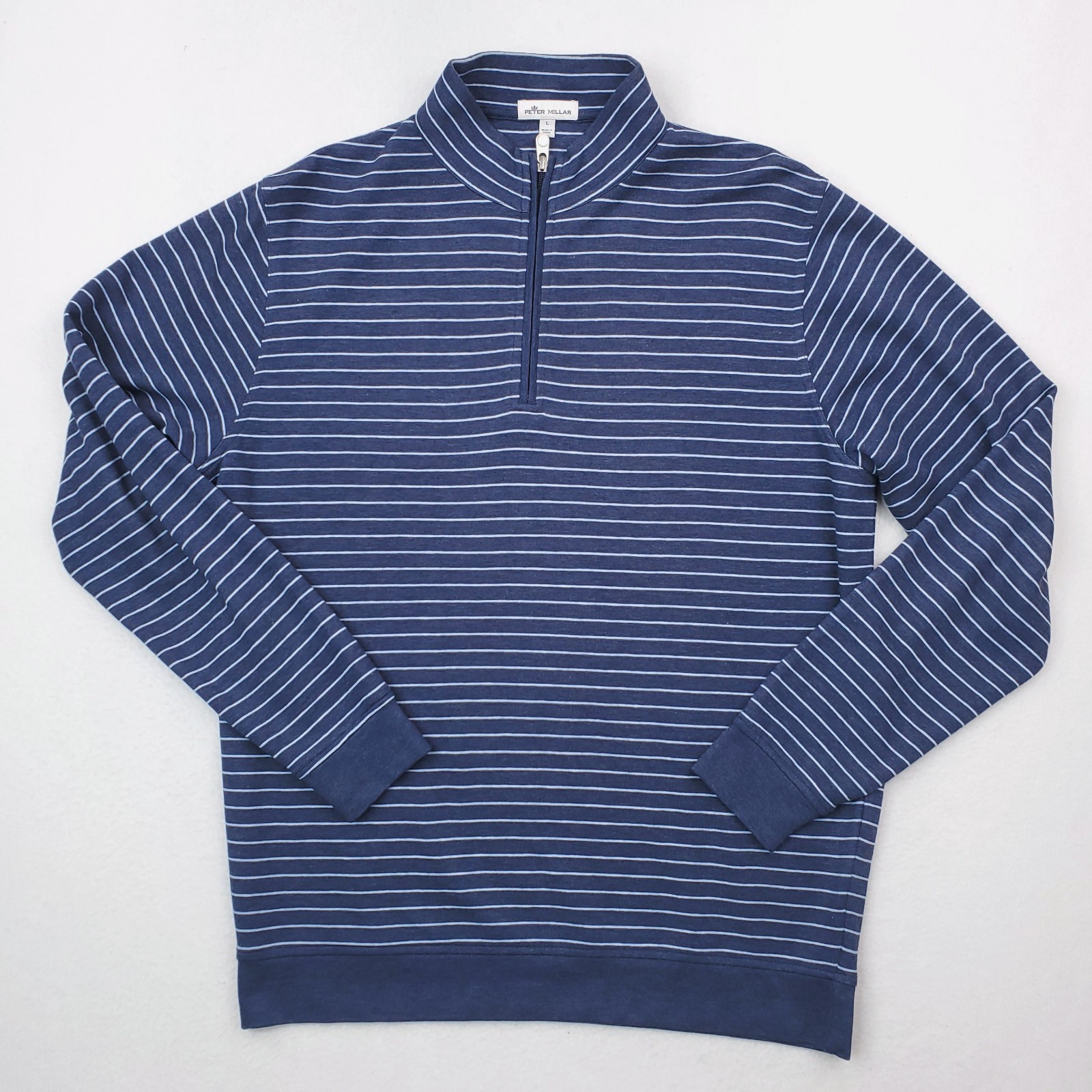 Peter Millar Halifax Quarter Zip Pullover Mens La… - image 1