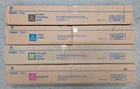 Genuine Set of 4 Konica Minolta TN629 AD3H430/330/230/130 CMYK Toner Cartridges