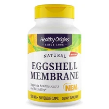 Healthy Origins Eggshell Membrane 500 mg (NEM, Non-GMO, Gluten Free, Joint 30