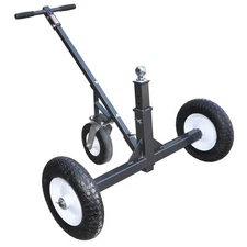 Tow Tuff TMD-1000C2 Adjustable Steel 1000 lb Heavy Duty Trailer Dolly w/ Caster