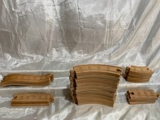 Original Thomas and Friends Wooden Railway Train Tracks Learning Curve