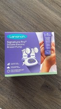 Lansinoh Signature Pro Double Electric Breast Pump - White/Purple