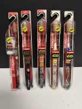 Lot of 5 Vintage Colgate Star Wars Toothbrushes A New Hope/ Episode I NIB