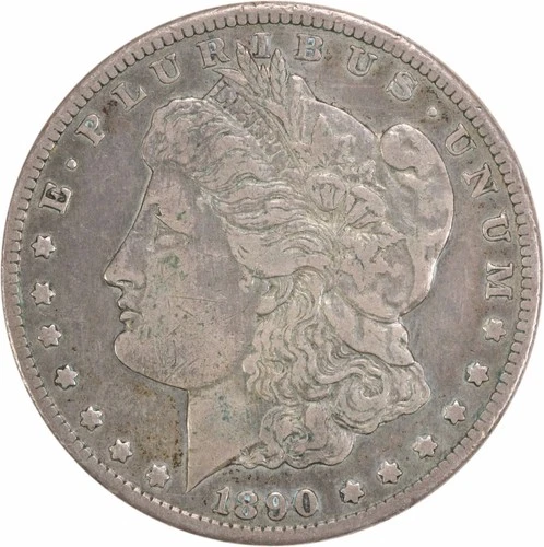 1890-CC Morgan Silver Dollar VF Uncertified #113