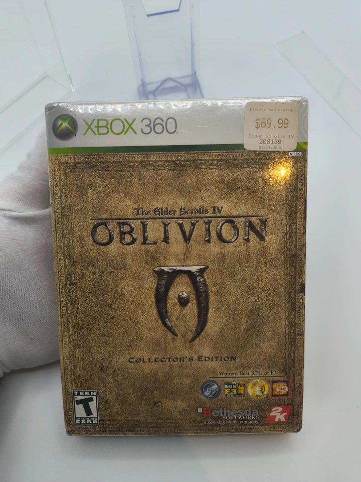 The Elder Scrolls IV Oblivion Collectors Edition Xbox 360 SEALED PRISTINE - Image 4 of 4