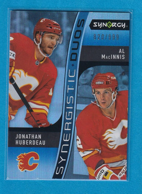 2023-24 Upper Deck Synergy - Synergistic Duos Star-Legend Jonathan Huberdeau, Al