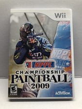 NPPL Championship Paintball 2009 - Wii Game Complete w/ Manual - Tested Working