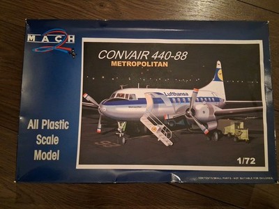 Convair 440- 88 Lufthansa 1:72 Kunststoff Modell Kit