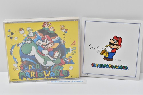 SUPER MARIO WORLD Soundtrack CD 2Discs Game music Nintendo 1991 - 第 1/20 張圖片