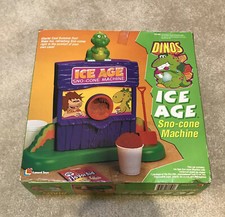 Snow Cone Machine Dinos Ice Age Theme Ice Scoop Lanard 1993 Vintage Collectible