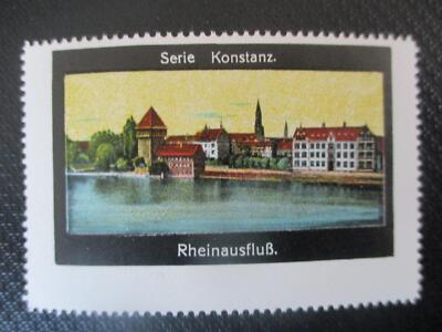 (13190) Reklamemarke - Konstanz - Rheinausfluß