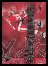 2000-00 SPx  #86 Steve Yzerman  Detroit Red Wings