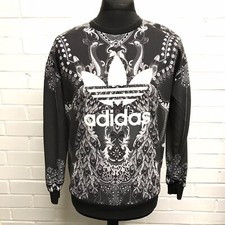 Adidas Originals X the Farm Company Pavao Jumper Peacock Bird Sweatshirt  Size12