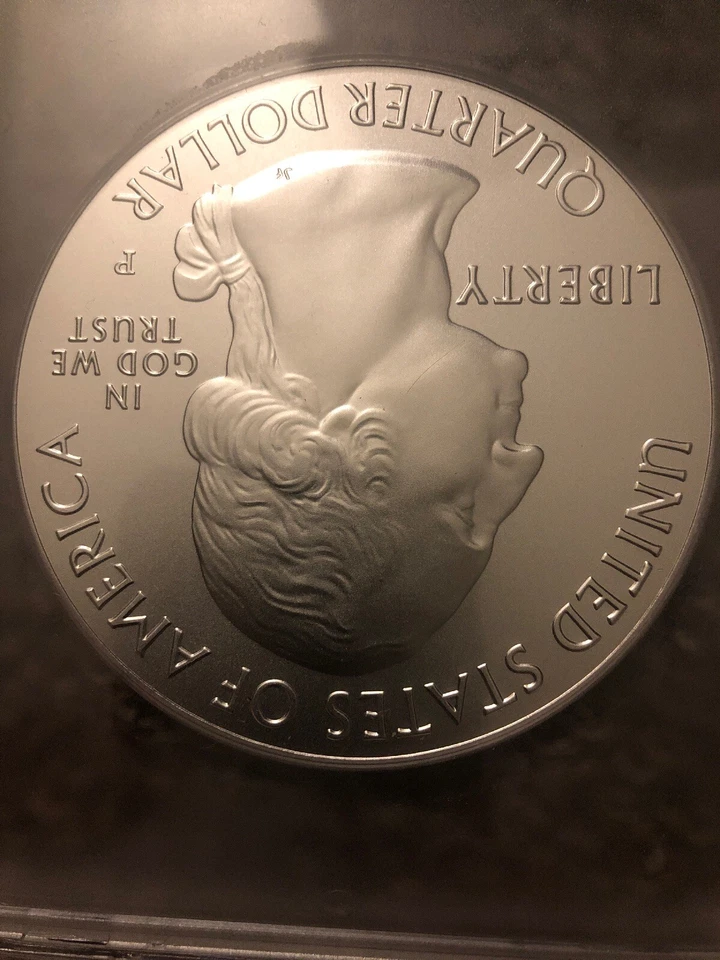 2013-P WHITE MOUNTAIN ATB 5 Oz SILVER PCGS SP70 John Mercanti FIRST STRIKE COA - Image 3 of 3