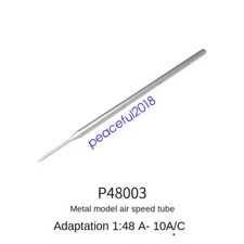 Galaxy P48003 1/48 A-10 A/C PITOT Stainless Steel Model Airspeed Tube