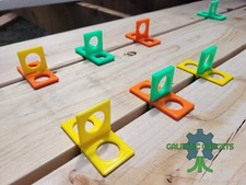 Deck Board Spacers 1/4", 3/16", 1/8" - Color Coded - 100% USA and Free Ship!