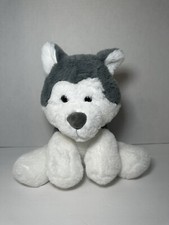 Spark Create Imagine Husky Wolf 12" Plush Stuffed Animal Dog Soft Grey & White