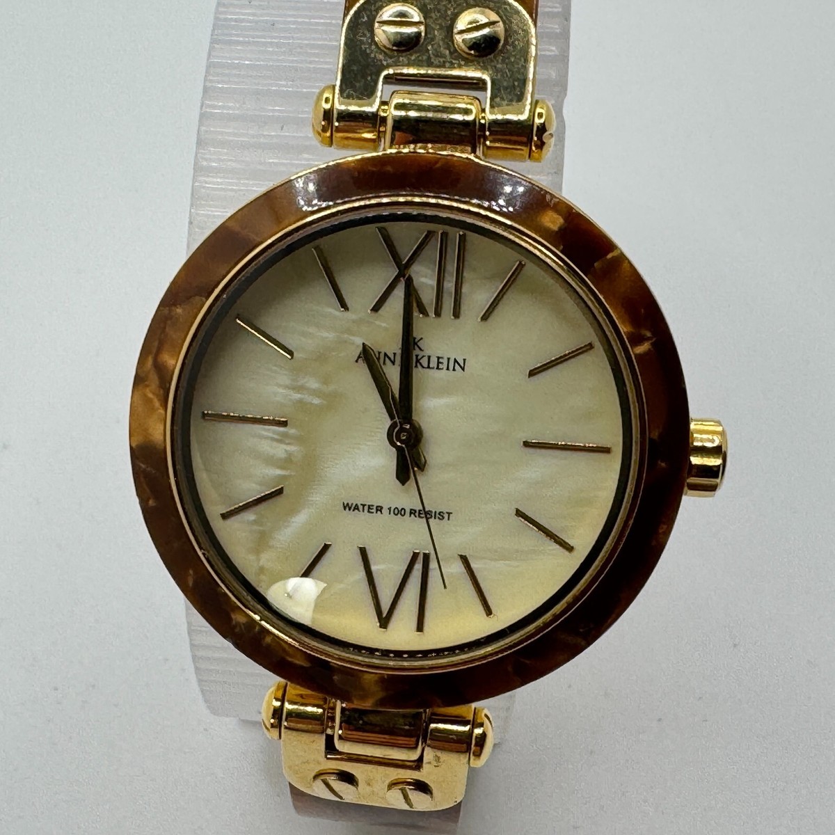 Anne Klein Women\'s Watch 10/9652 Quartz Green Burgundy Gold Stainless Steel 34mm Anne Klein Classic Women main image 3
