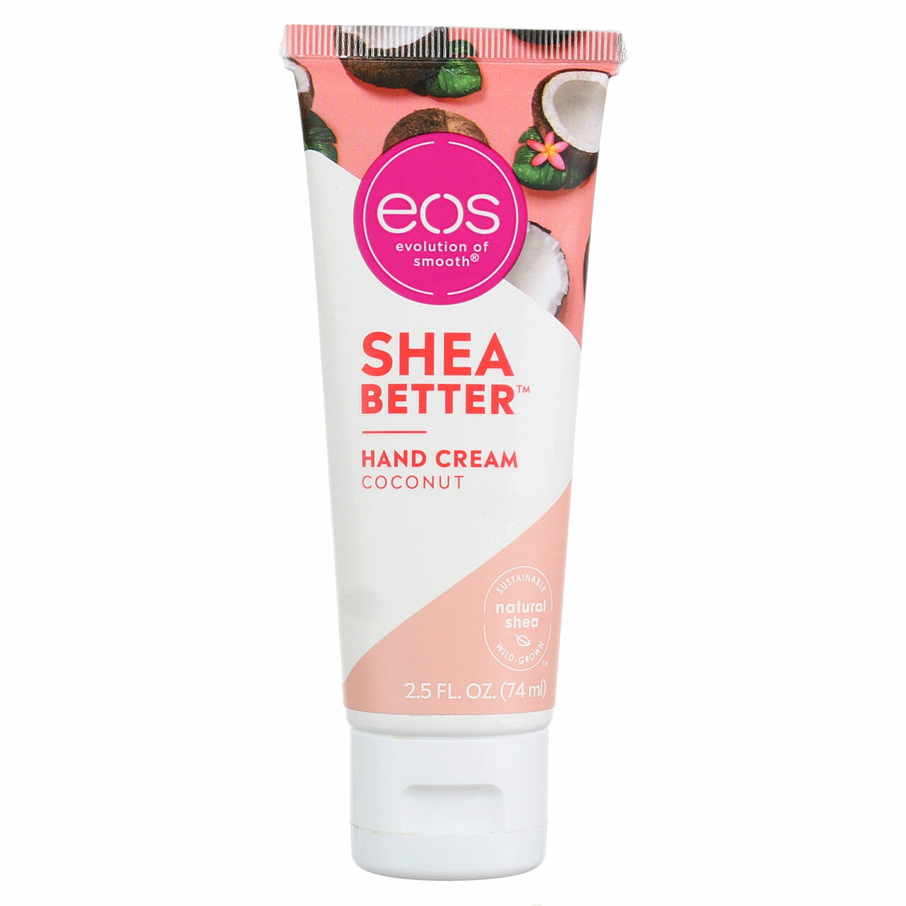 6 Pack EOS Coconut Shea Better Hand Cream 2.5 fl oz Hydrating Moisturizer