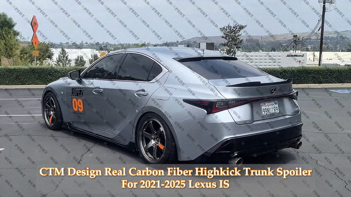 For 21-2026 Lexus IS300 IS350 IS500 CTM Carbon Fiber Highkick
