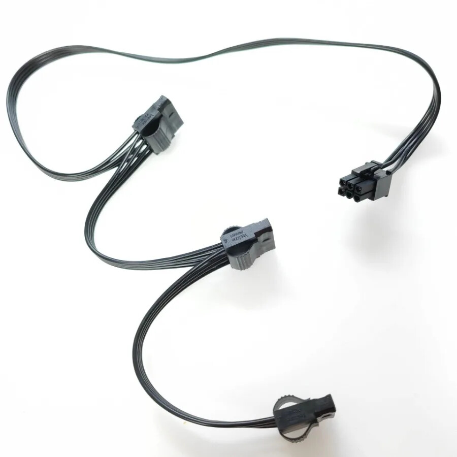 6P SATA GPU IDE Power Supply Cable for Tt Thermaltake TR2 RX500 RX
