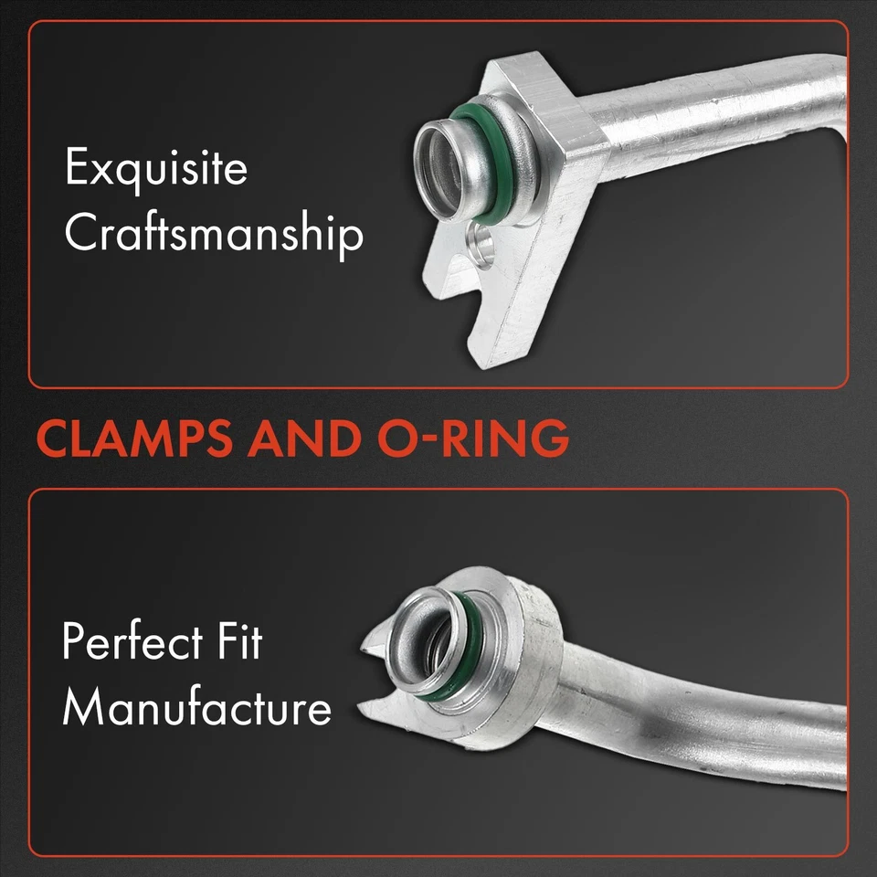 Линия всасывания и разгрузки кондиционера в сборе для Chrysler 300M 2002-2004 Concorde 3,5 л - Изображение 4 из 4