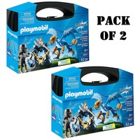 Pack Of (2) Playmobil 5657 Dragon Knights Carry Case Playset Ages 4-10 on sale Pack Of (2) Playmobil 5657 Dragon Knights Carry Case Playset Ages 4-10 on sale