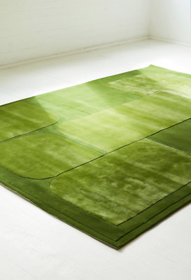 Hand Tufted Modern Premium Luxury Rug Wool & Viscose Rug Large Area Rug Color Gr