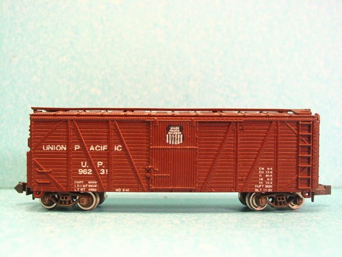 Oldie O.B. Con-Cor Union Pacific 40' escala N Boxcar 96231 | Zustand: Used